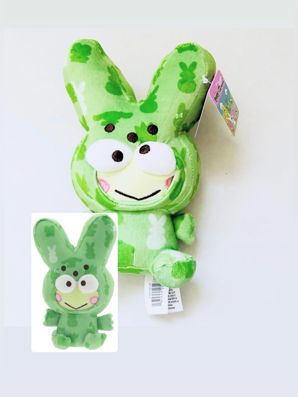 Sanrio Keroppi x PEEPS Bunny Plush